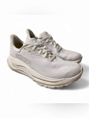 Women’s Hoka Arahi 8 White Running Shoes Size 9